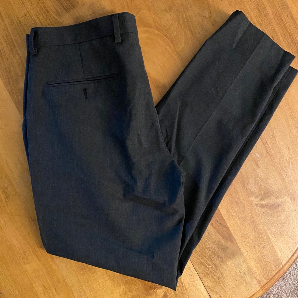 Express men’s dark gray dress pants